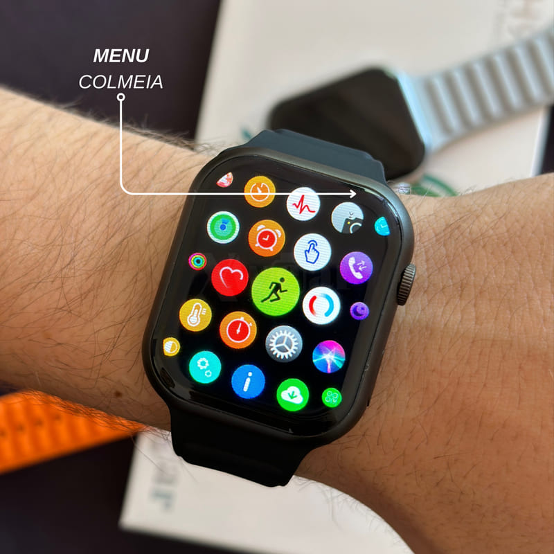 Smartwatch XH9 - Original - Função Dois Gestos