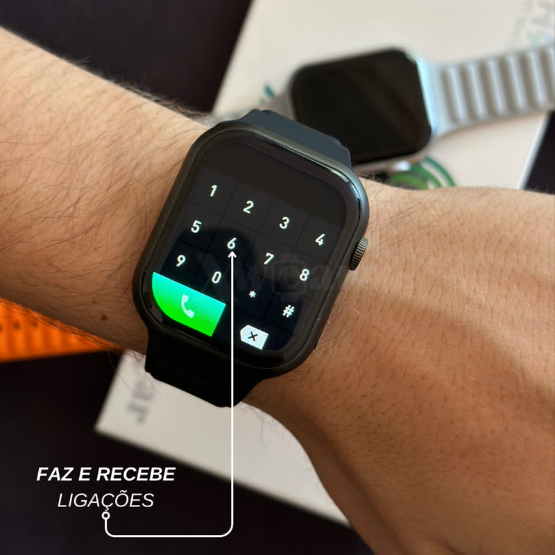 Smartwatch XH9 - Original - Função Dois Gestos