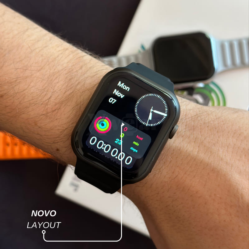 Smartwatch XH9 - Original - Função Dois Gestos