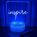 Luminária Tipo Lousa 3D B-MAX Branca - SamShip Store