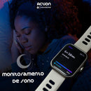 ACTION WEARZONE | Smartwatch Esportivo | A PROVA D'ÁGUA | GPS integrado