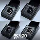ACTION WEARZONE | Smartwatch Esportivo | A PROVA D'ÁGUA | GPS integrado