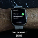 ACTION WEARZONE | Smartwatch Esportivo | A PROVA D'ÁGUA | GPS integrado