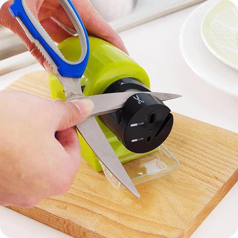 Amolador Elétrico Portátil De Facas e Tesouras - SamShip Store