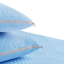 Kit 2 Protetores de Travesseiro Impermeáveis Matelado com Zíper 50x70 | SamShip