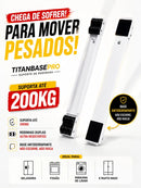 TitanBase Pro™ | Suporte Base com Rodas para Eletrodomésticos