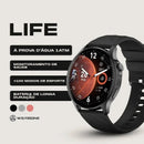 Smartwatch Life 45mm | 1ATM Amoled Bateria de Longa Duração | 100 Modos Esportes