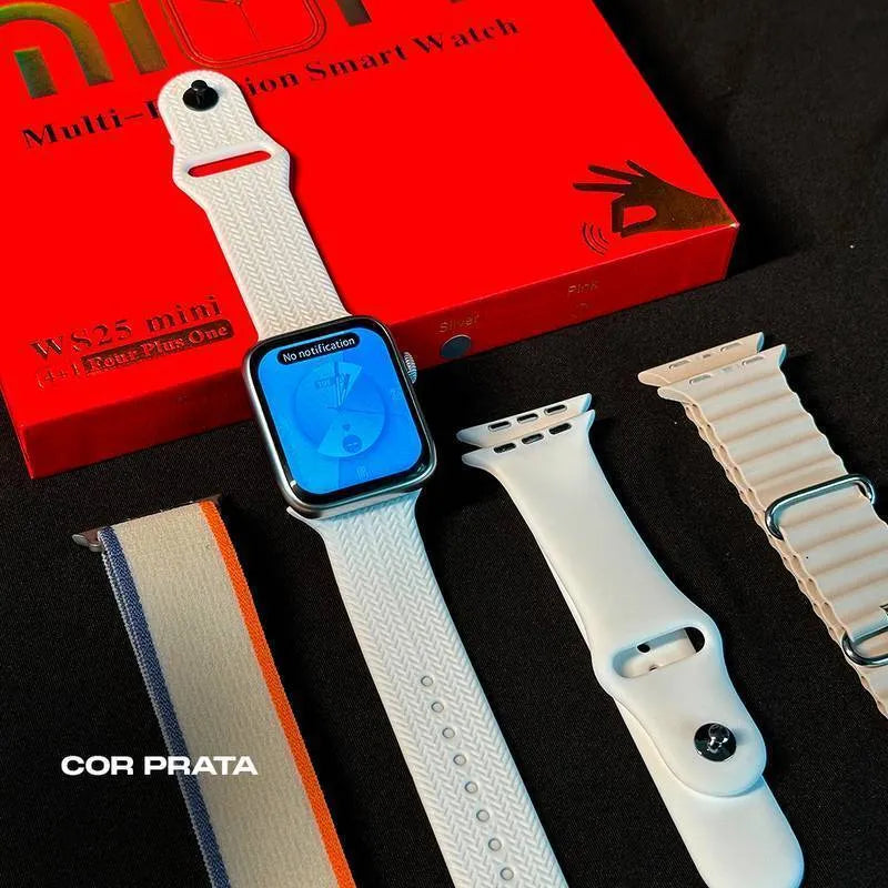 WS25 mini | KIT 4 PULSEIRAS | 42mm | Acabamento Premium