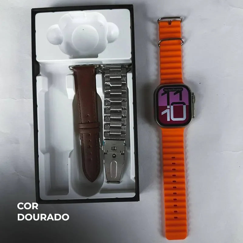 Smartwatch WS79 Ultra 2 | Kit 3 Pulseiras