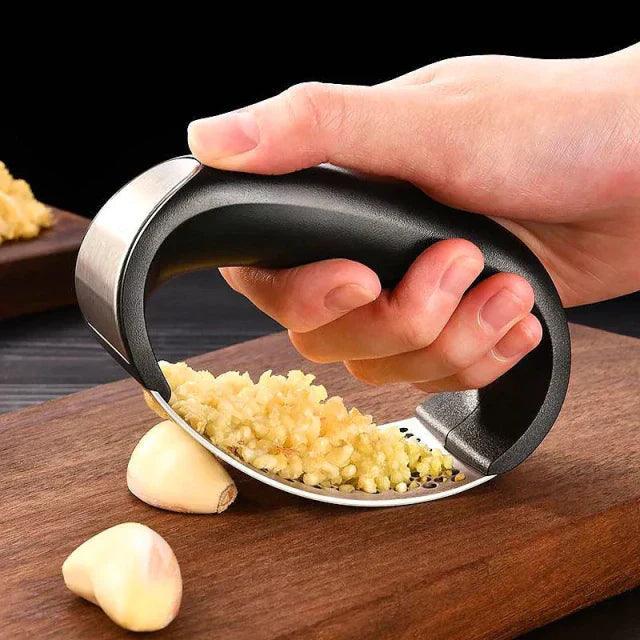 Espremedor de Alho em Aço Inox